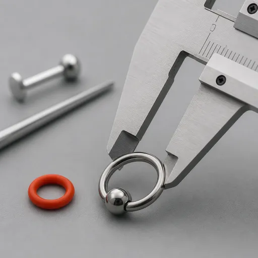 Jauges, diamètres et longueurs : décoder les tailles des bijoux de piercing