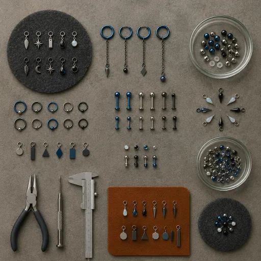 Pampilles de boucles d’oreilles : l’art de choisir ses bijoux de piercing