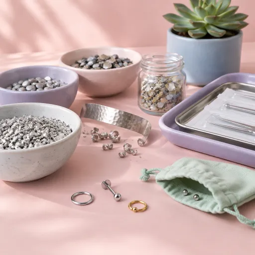 Piercing éco-responsable : métaux recyclés, studios engagés et bijoux durables