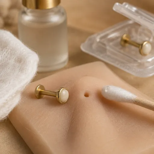 Piercing médusa : douleur, placement et cicatrisation de ce piercing facial discret