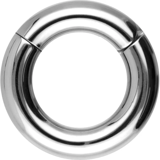 PIERCINGLINE Anneau segmenté à clicker en acier chirurgical – Piercing en or, argent, rose, noir ou bleu – pour nez, septum, oreille, hélix ou tragus