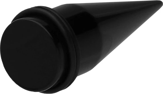 Piercingline Piercing Acrylique élargisseur Noir uni 16 Millimètres