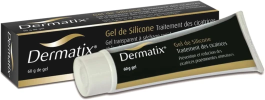 DERMATIX - Traitement et prévention des cicatrices - Chirurgie, brûlure - Gel de silicone - Tube de 60 grammes