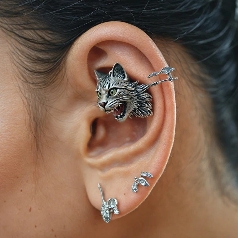 Tout savoir sur le piercing wildcat