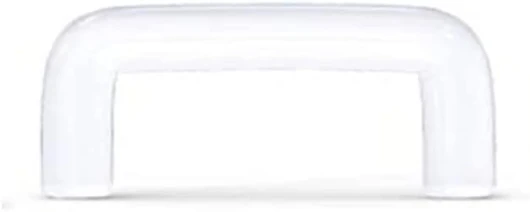 Lot de 20 anneaux de septum transparents en bioflex 14 g en acrylique * Bijoux de piercing septum pour homme et femme pratique et professionnel