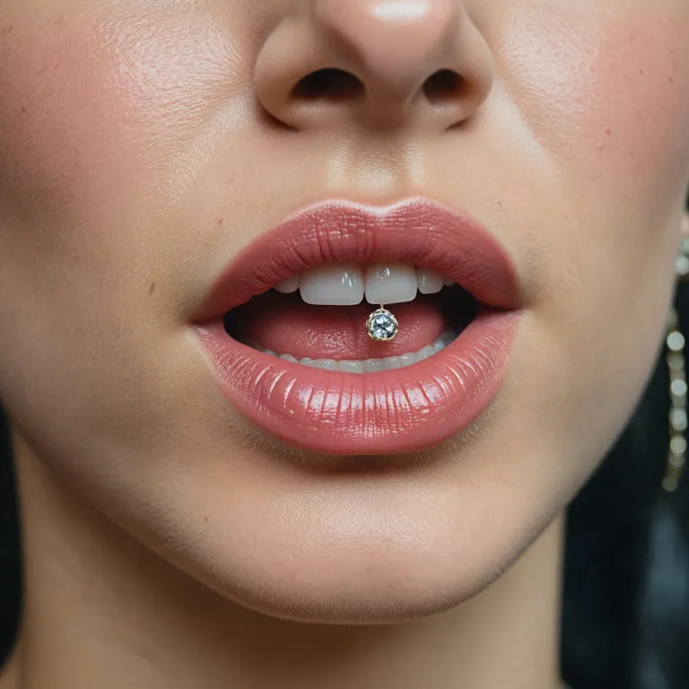 Tout savoir sur le piercing labret vertical