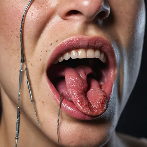 Les risques d'infection liés au piercing de la langue