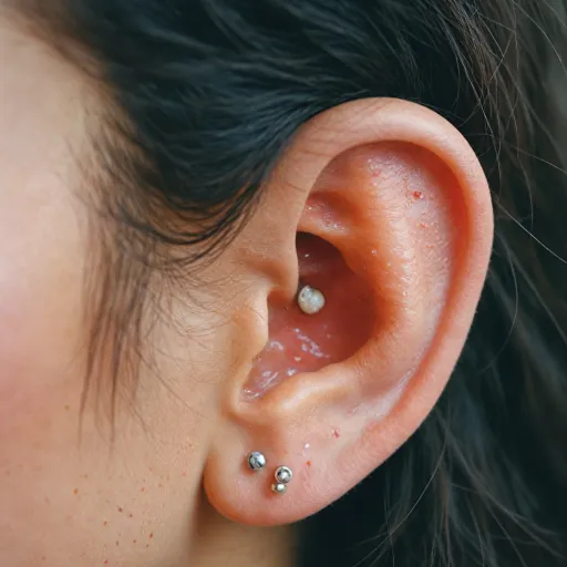 Comment réagir face à une infection de piercing à l’oreille