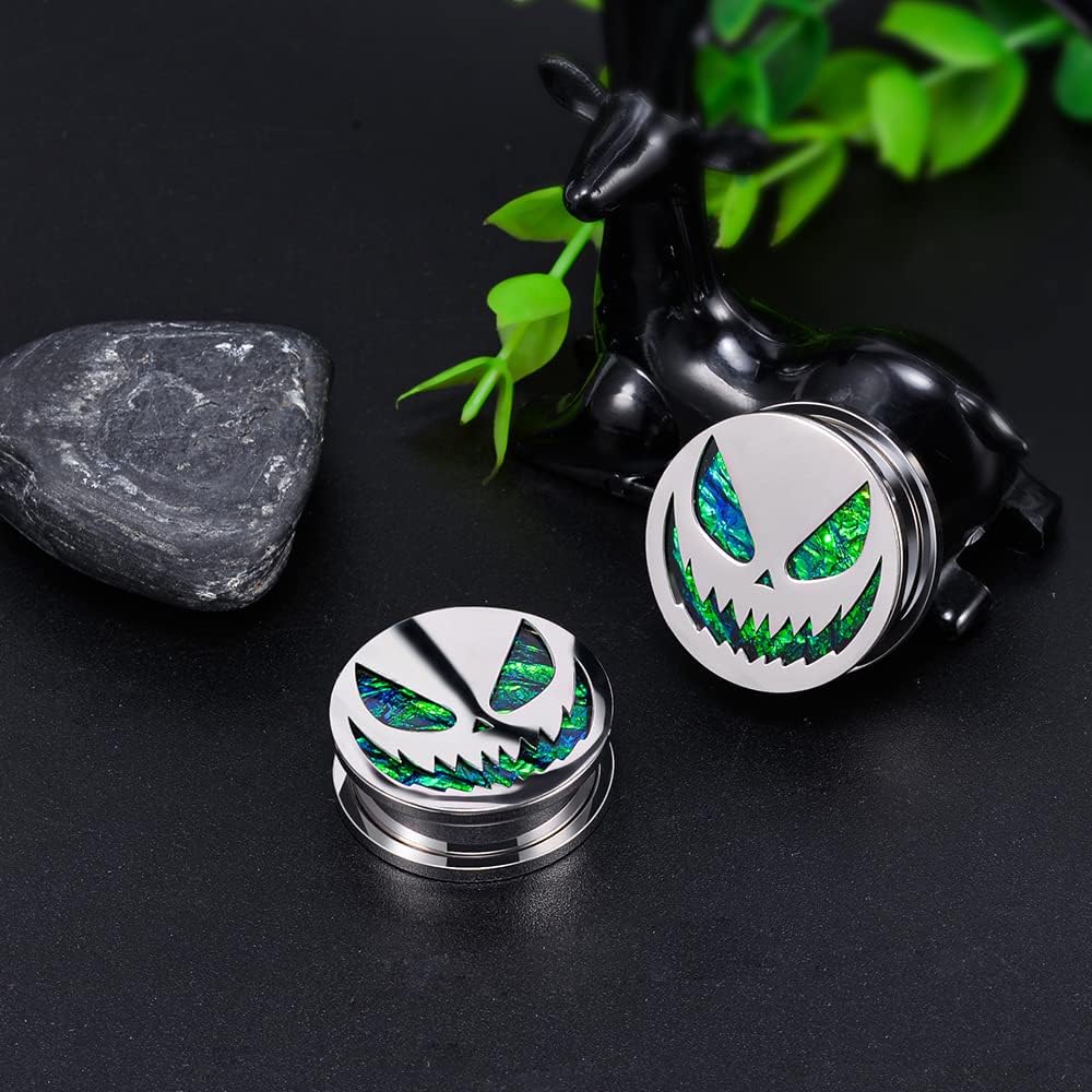 1 paire d'écarteurs pour boucles d'oreilles en forme de fleur avec fausses opales 8mm à 25mm - S8462G 00g(10mm)