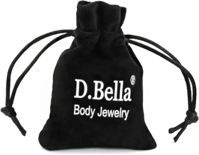 D.Bella Anneau de nez transparent, anneau de retenue de goujon de nez acrylique flexible pour anneau de Labret d'oreille de lèvre de nez, anneau en plastique Style E