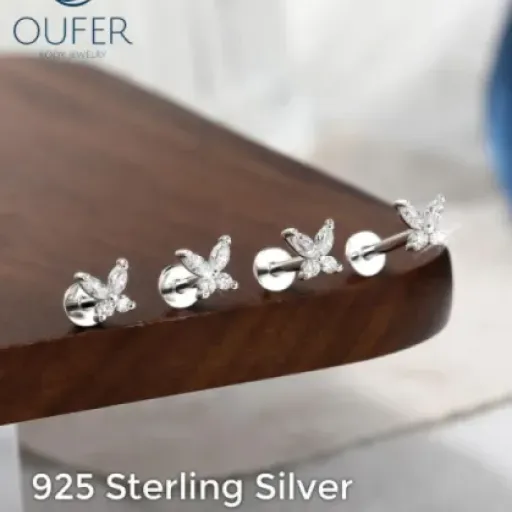 Test OUFER labret argent 925 (16G, 12 mm) : le piercing qui fait le job sans chichi