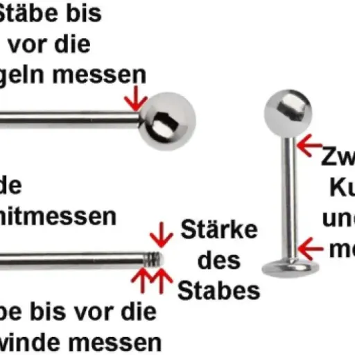 Test Système d'emboîtement labret en téflon 1,6 mm embout doré : simple, discret et plutôt confortable