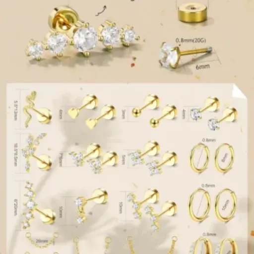 Test Chriscoco 22Pcs Boucles d'oreilles : un gros kit pas cher pour remplir toutes les oreilles