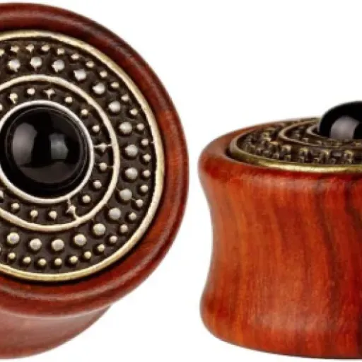 Test TBOSEN 8PCS Sun Moon 20 mm : des plugs en bois jolis, mais pas tous au top niveau solidité