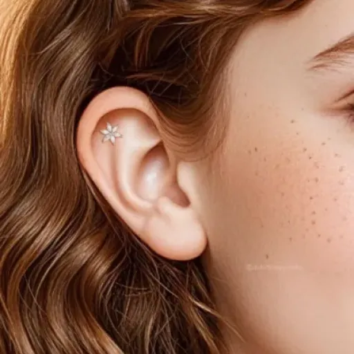 Test OUFER 16G Fleurs Piercing Helix : joli sur le papier, fragile en vrai