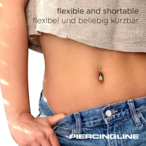 Test PIERCINGLINE Piercing de nombril grossesse : le flexible en téflon qui fait le job (avec quelques limites)