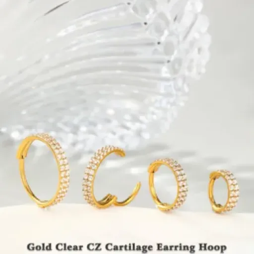 Test OUFER Gold Nose Ring Hoop 8 mm : un anneau simple qui fait le job sans prise de tête