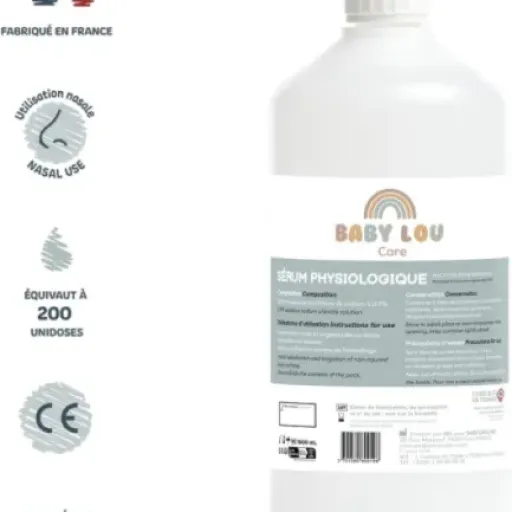 Test Sérum Physiologique BABYLOU CARE 3x1L : le gros bidon qui remplace les unidoses