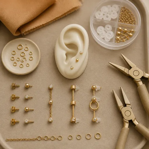 Élégance à l’oreille : comment structurer une boucle d’oreille pour 3 trous avec style et sécurité