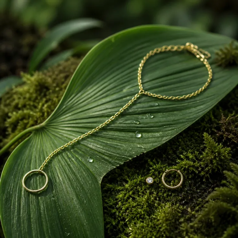 Bracelet bague à chaîne de main : l’allié élégant de vos piercings