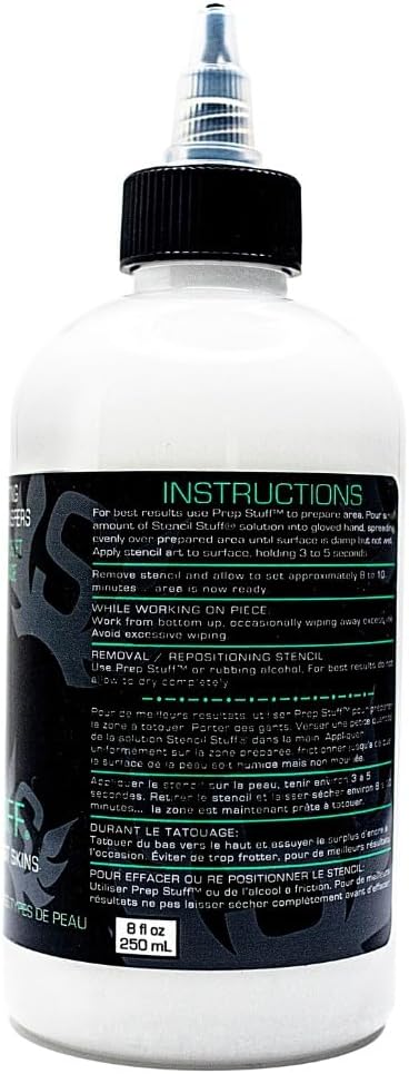 Stencil Stuff Solution d'application de pochoir de tatouage de 200 ml - Stencil Stuff