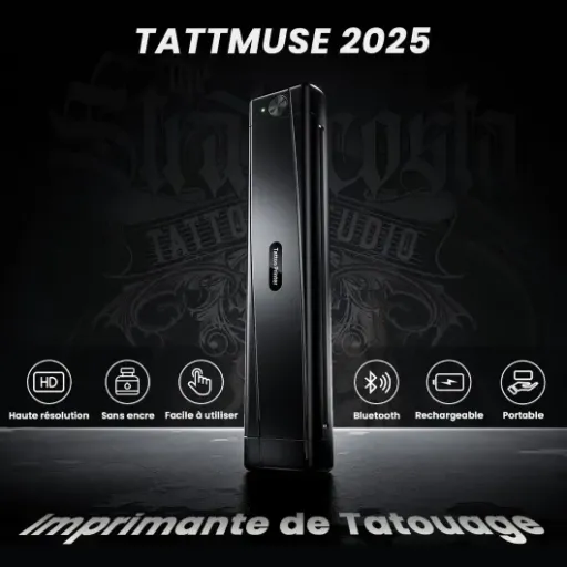 Test TATTMUSE Thermocopieur Tatouage Bluetooth : le petit copieur qui simplifie les stencils au quotidien