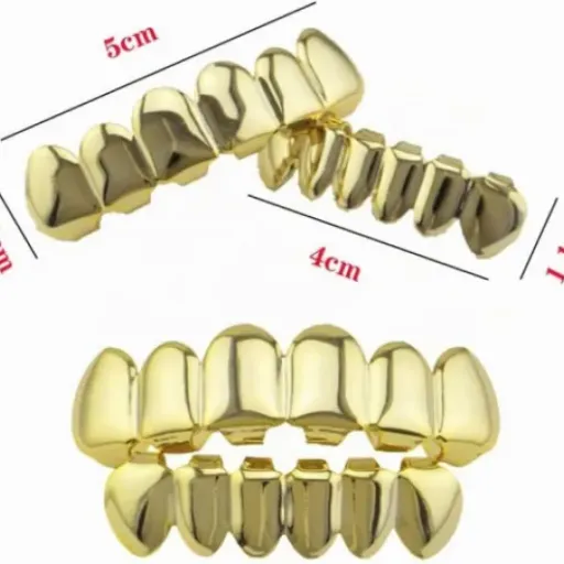 Test Hip Hop Dents Or couleur cuivrée : gadget pas cher pour soirée, pas pour les perfectionnistes