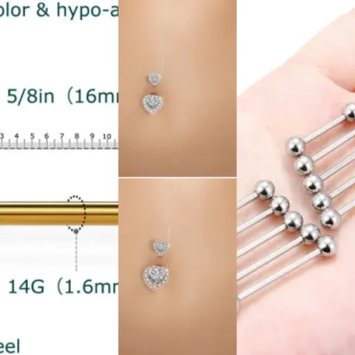 Top Barbells piercing