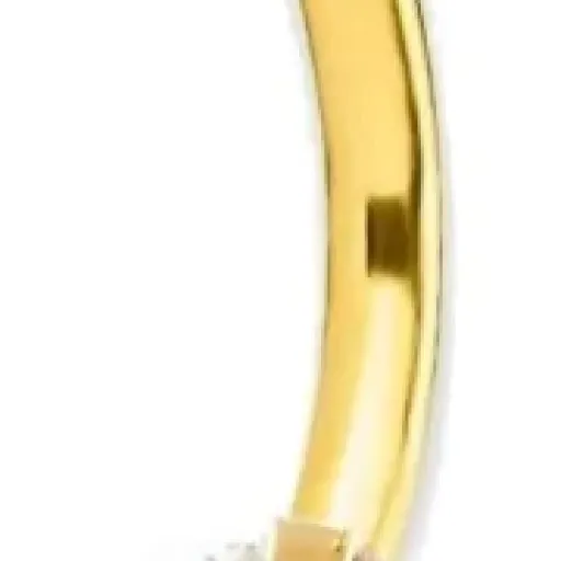 Test Monde Petit Piercing nombril zircon 6 mm or 18 carats : le bijou simple qui fait le job