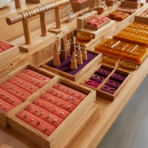 Choisir un présentoir en bois pour bijoux quand on porte des piercings